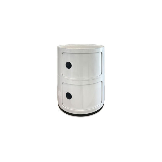 Ally 2 Drawer - White-Global Living