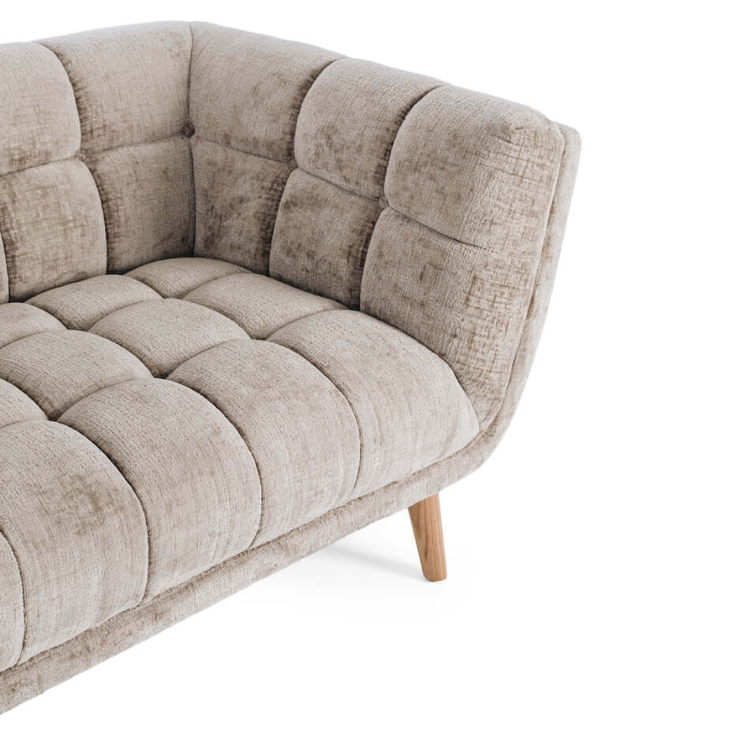 Chester 3 Seater Sofa - Pearl Grey