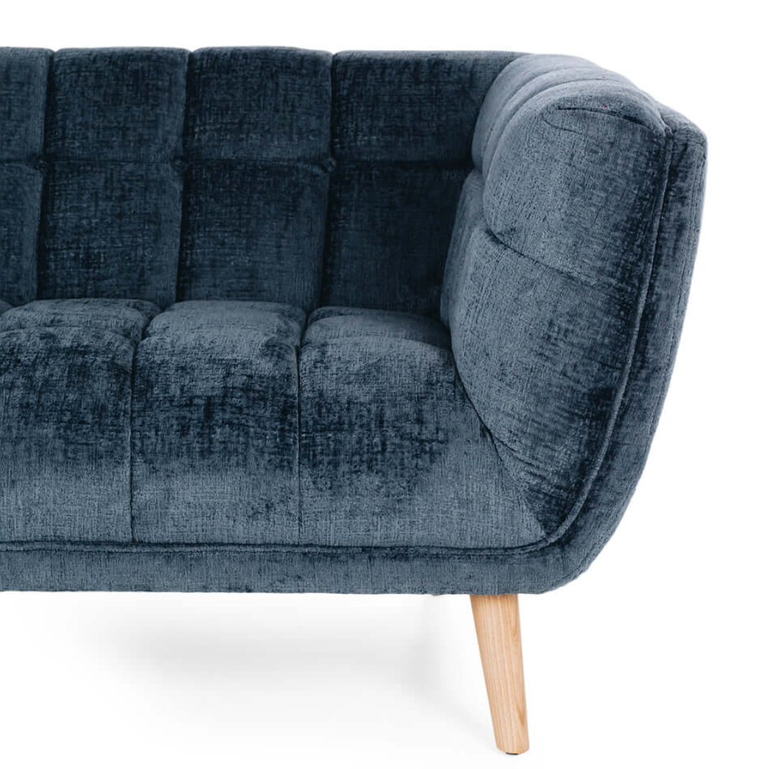 Chester 3 Seater Sofa - Indigo Blue