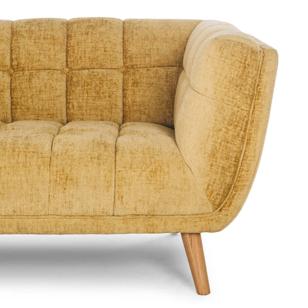 Chester 3 Seater Sofa - Dijon Yellow