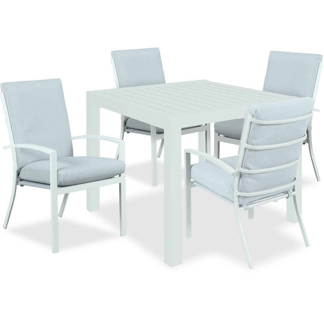 Matzo Outdoor Dining Table 900 White