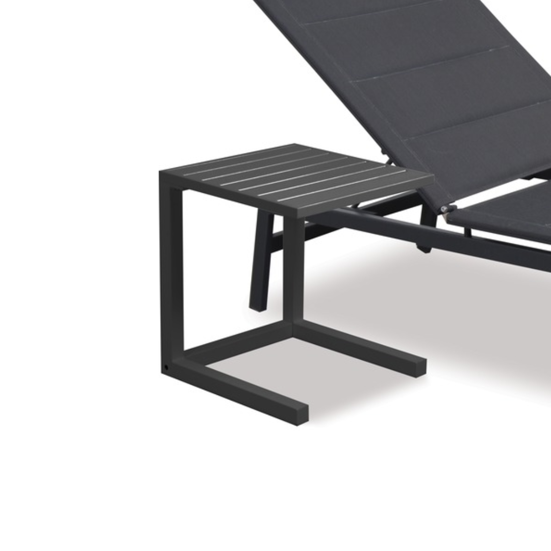 Boston Outdoor Side Table - Charcoal