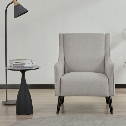 Tekapo Armchair - Off White-Global Living