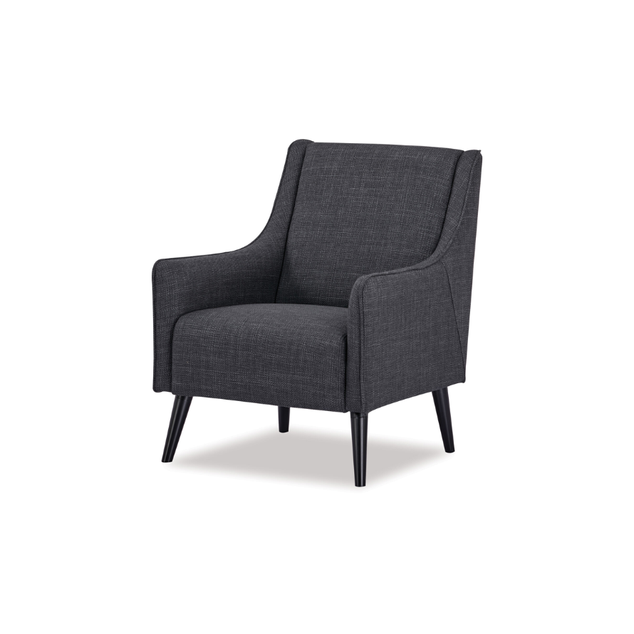 Tekapo Armchair - Charcoal-Global Living