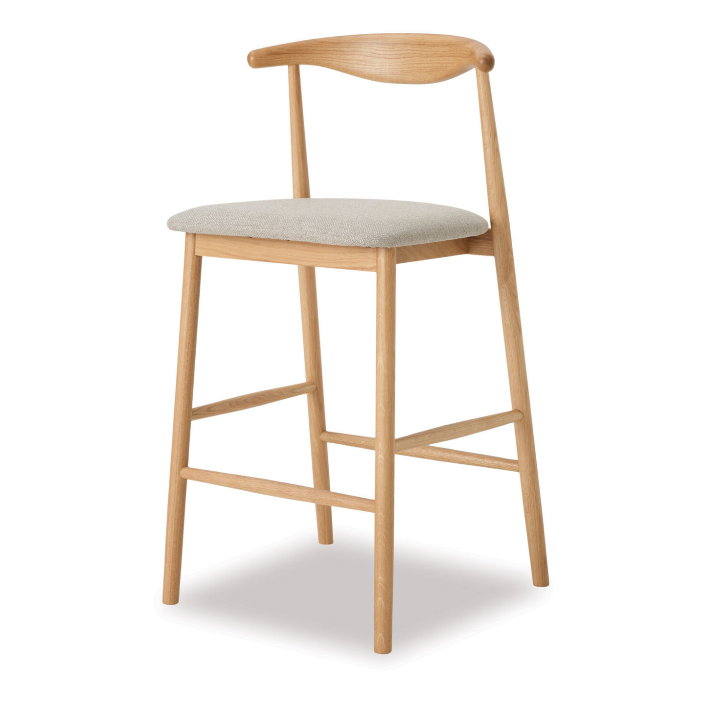 Baradine Barstool - Natural