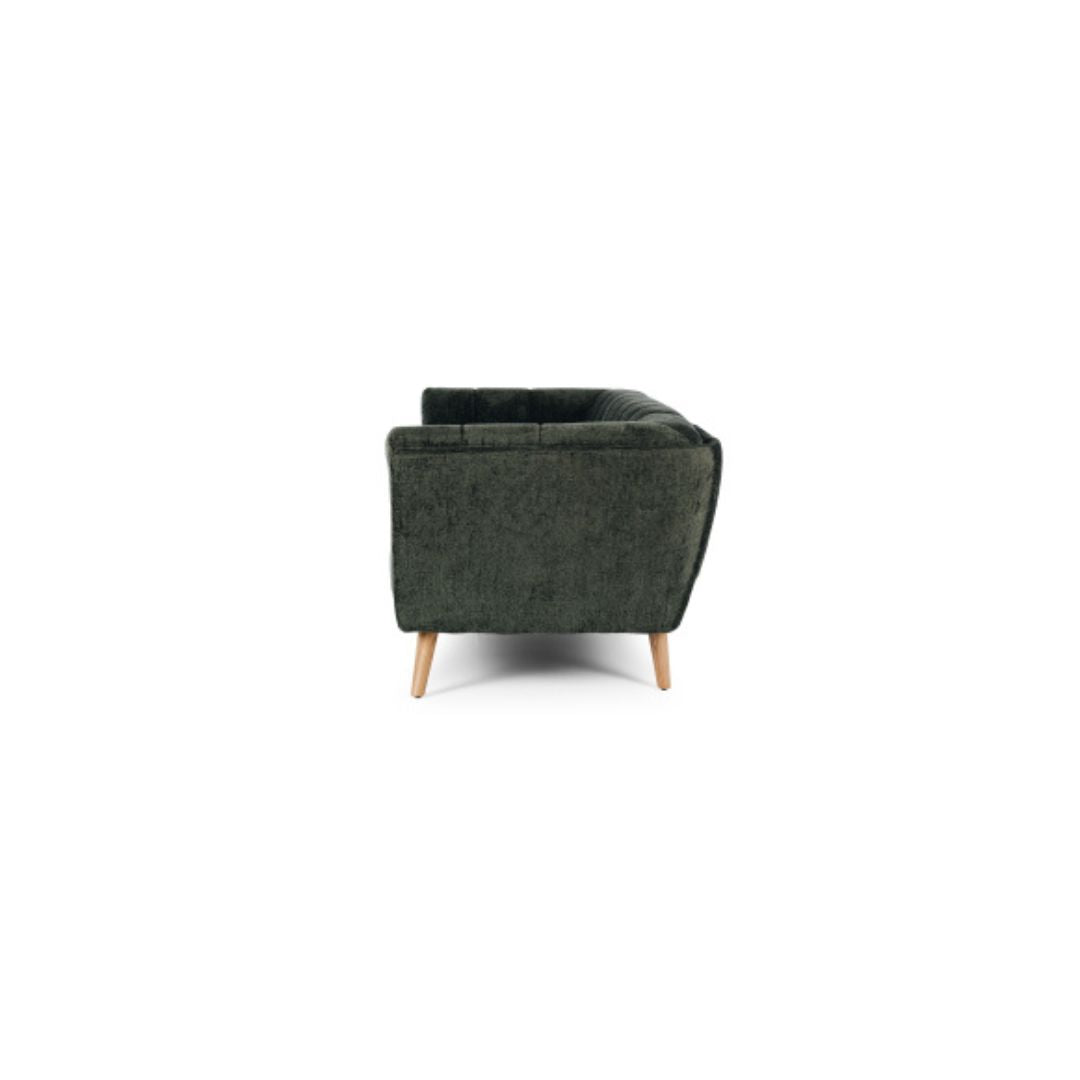 Chester 3 Seater Sofa - Fern Green-Global Living