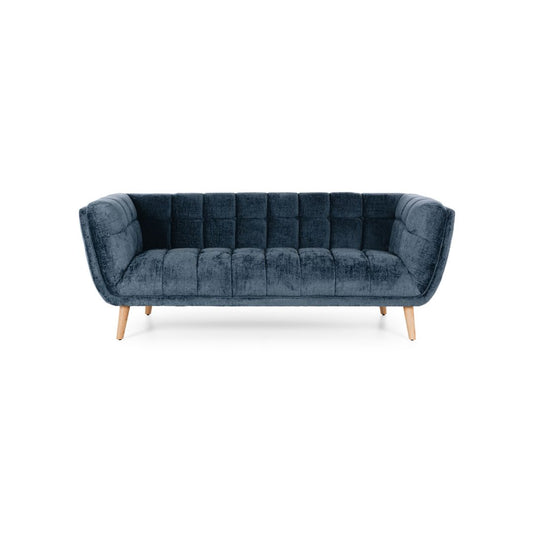 Chester 3 Seater Sofa - Indigo Blue-Global Living