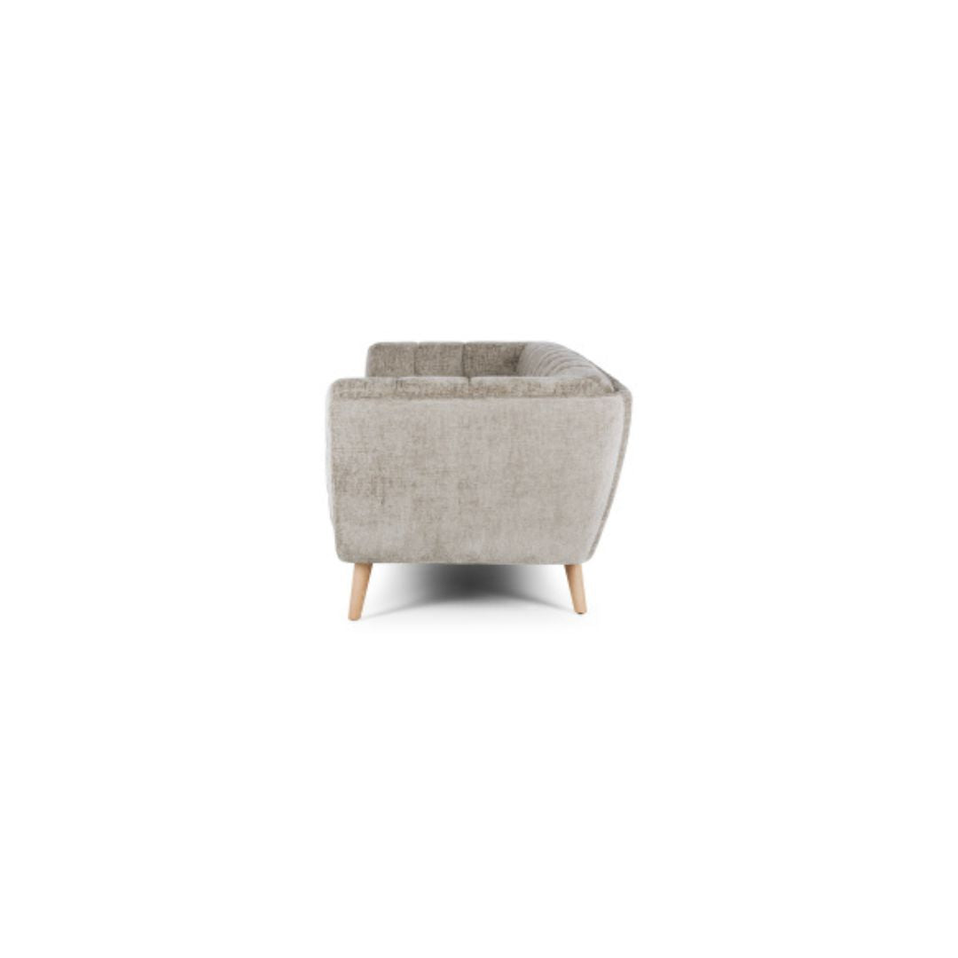 Chester 3 Seater Sofa - Pearl Grey-Global Living