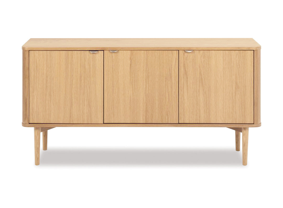 Wooden sideboard with three doors 