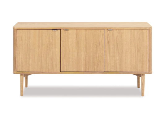 Wooden sideboard with three doors 