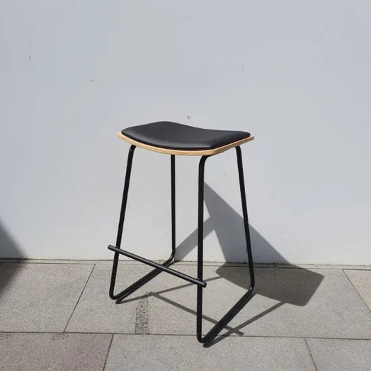 Cody Barstool - Natural/Black-Global Living