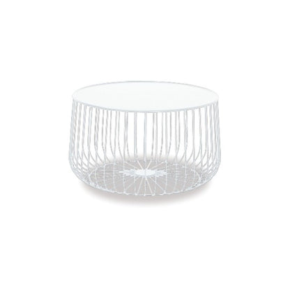 Chia Coffee Table - White-Global Living