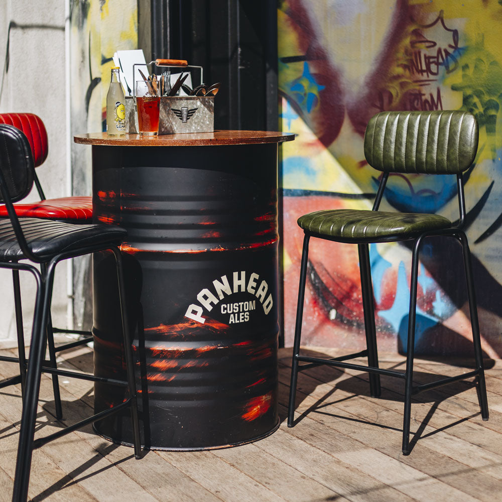 Chevy Bar Stool Tan-Global Living