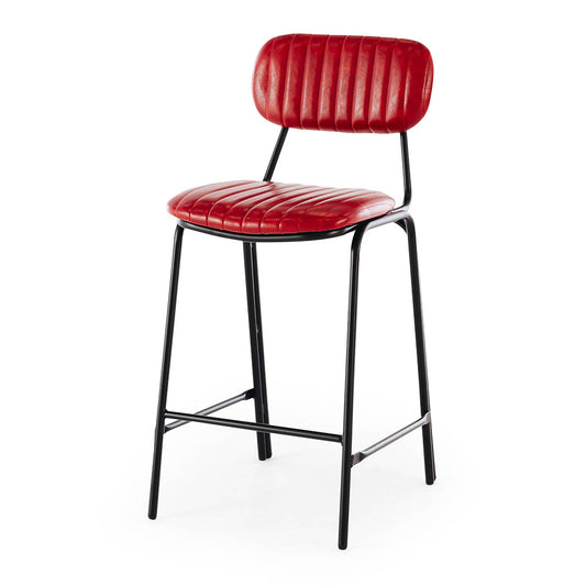 Chevy Bar Stool Red-Global Living