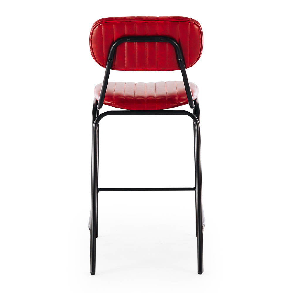 Chevy Bar Stool Red-Global Living