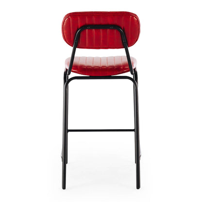Chevy Bar Stool Red-Global Living