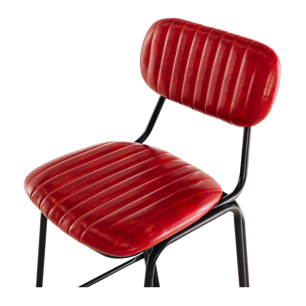 Chevy Bar Stool Red-Global Living
