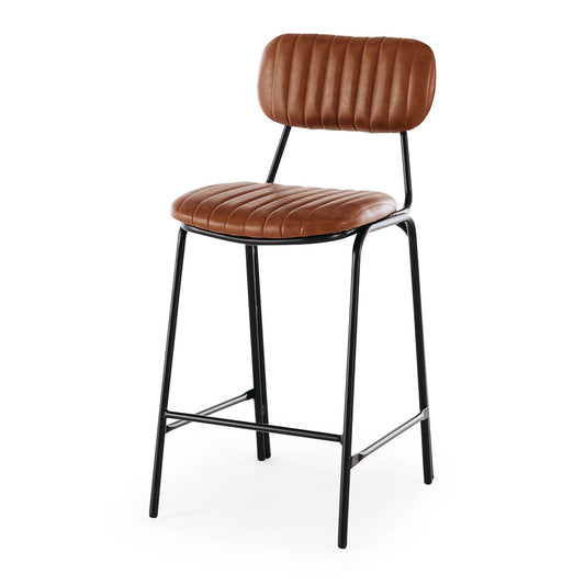 Chevy Bar Stool Tan-Global Living