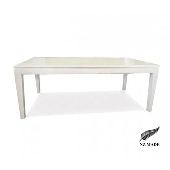 Fusion White Wash Dining Table-Global Living