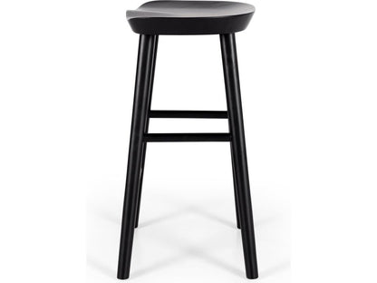 Tokyo Barstool - Black Oak-Global Living