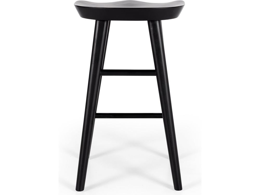 Tokyo Barstool - Black Oak-Global Living