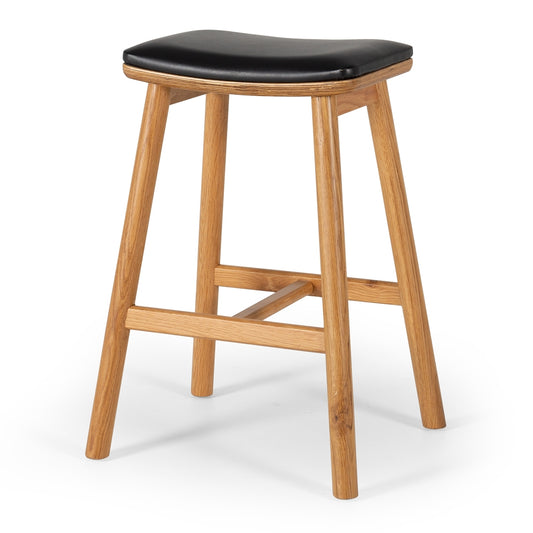 Hue Barstool - Natural Oak-Global Living