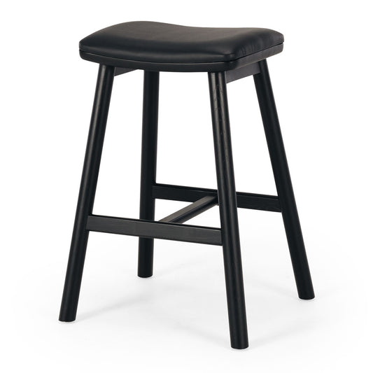 Hue Barstool - Black Oak-Global Living
