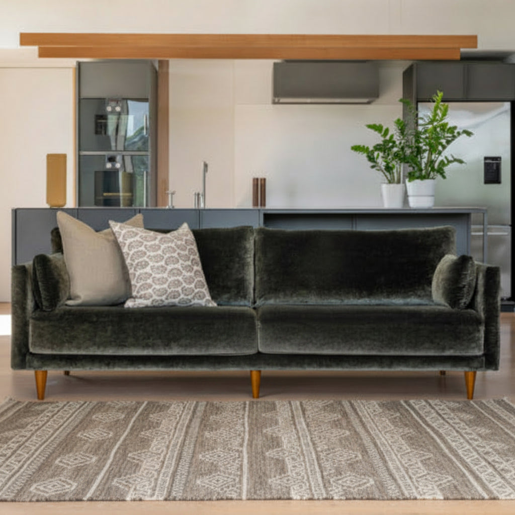 New Zealand made customizable lounge suite with lumber cushions