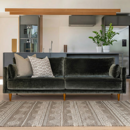 New Zealand made customizable lounge suite with lumber cushions