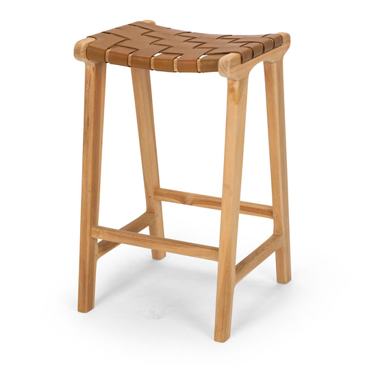 Roma Woven Barstool Saddle