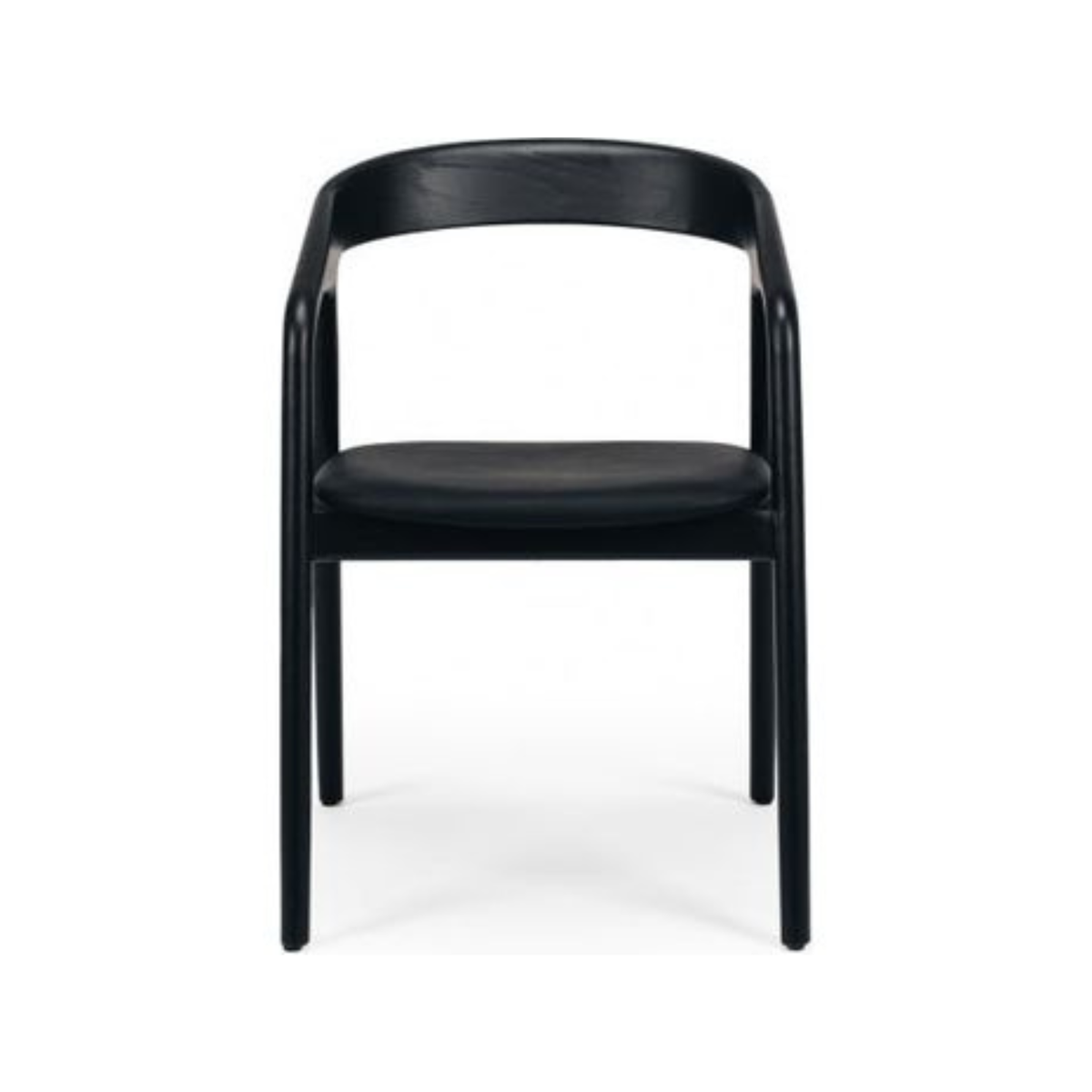 Nora Dining Chair Black / PU