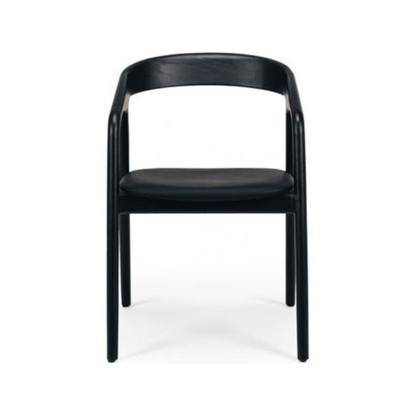 Nora Dining Chair Black / PU