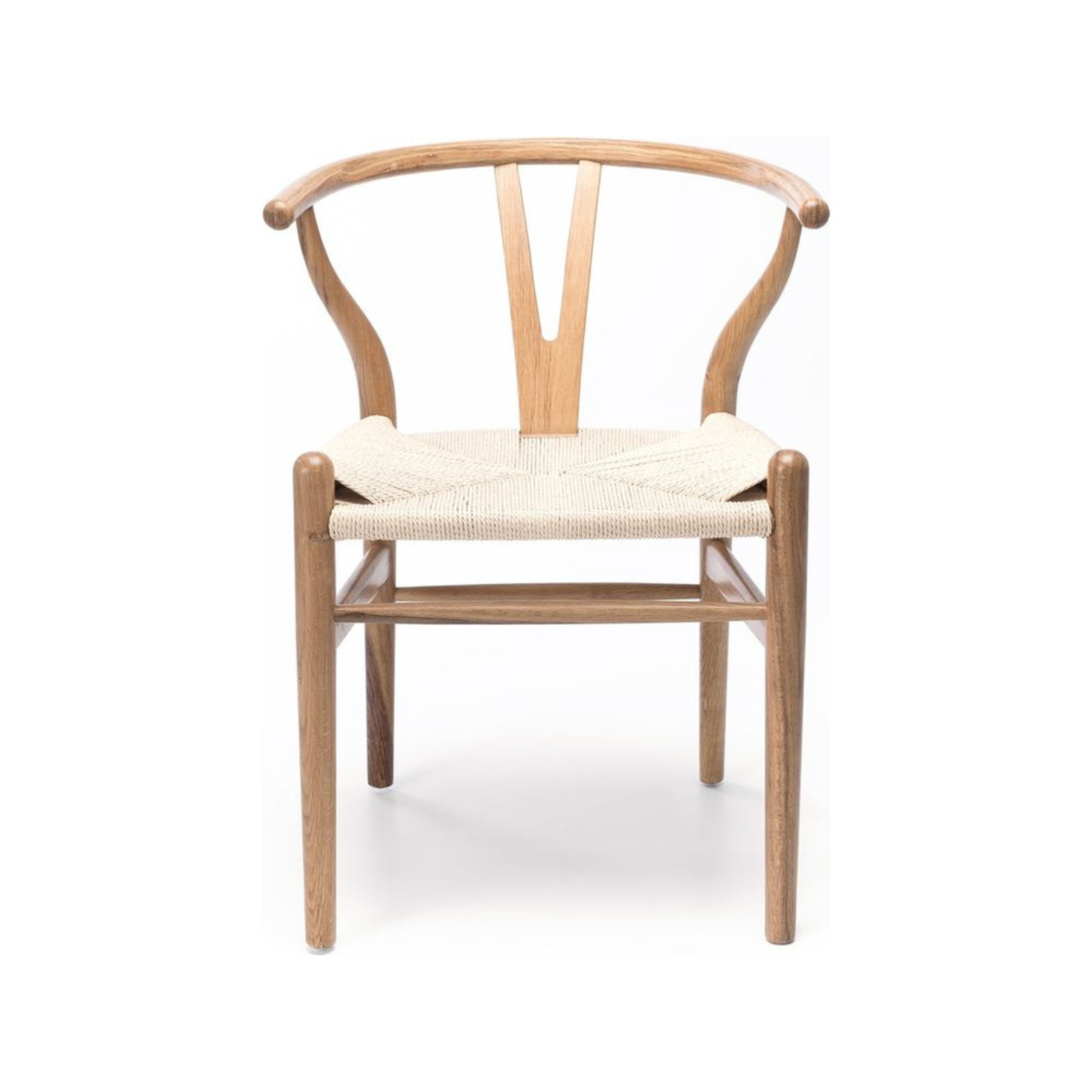 Wishbone Dining Chair - Natural with Natural Seat