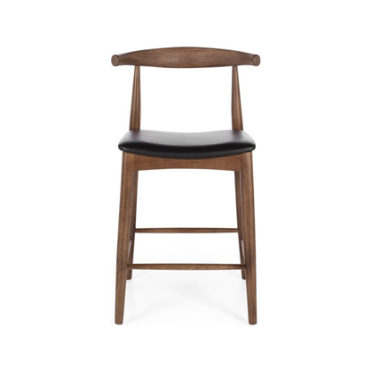 Elbow Barstool - Dark Oak