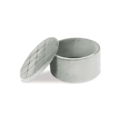 Chest Ottoman with Storage - Grey