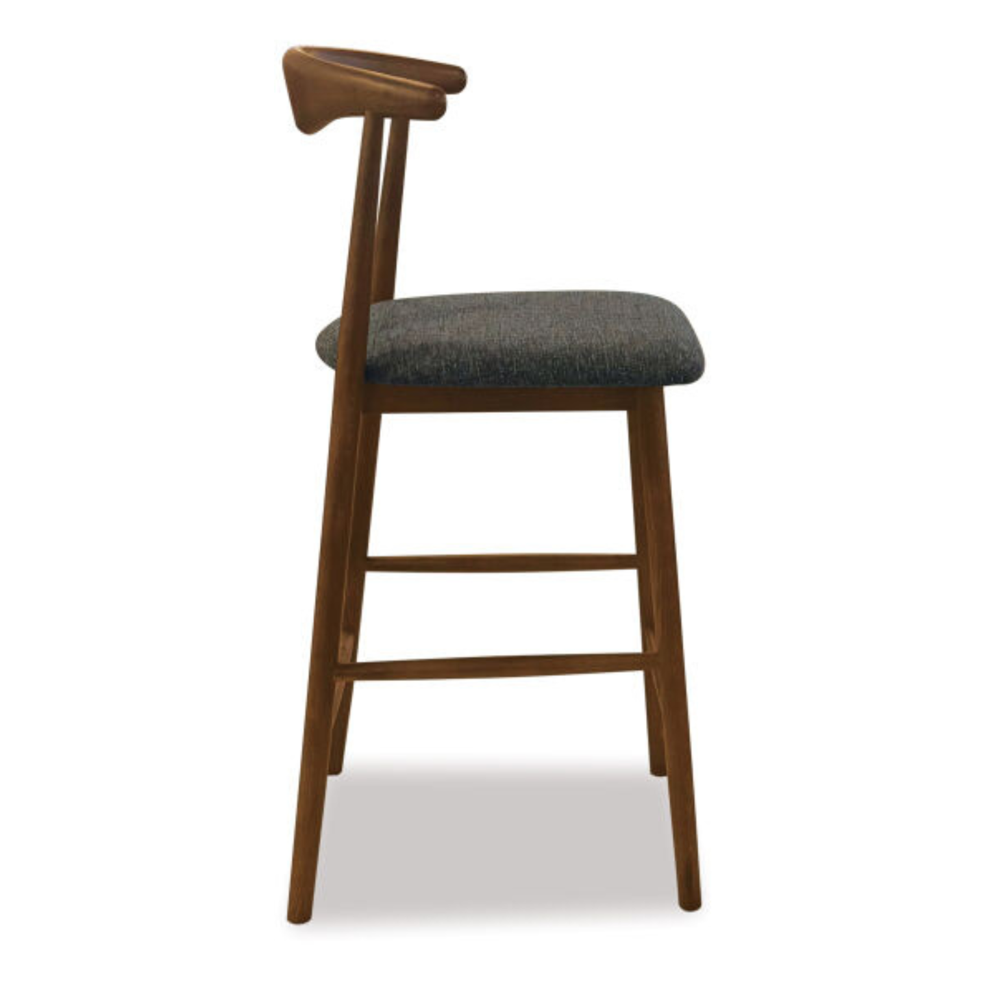 Baradine Barstool - Smoked Oak