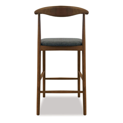 Baradine Barstool - Smoked Oak