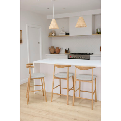 Baradine Barstool - Natural