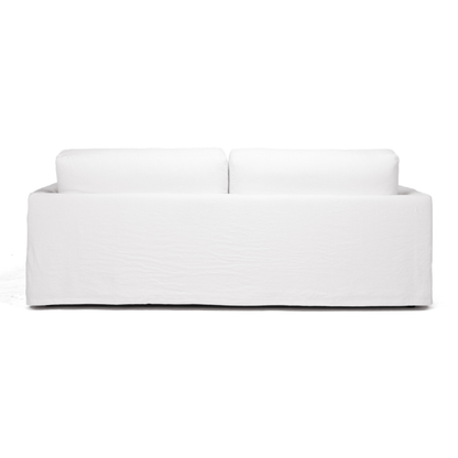 CARSON 3 Seat Slipcover Sofa - White