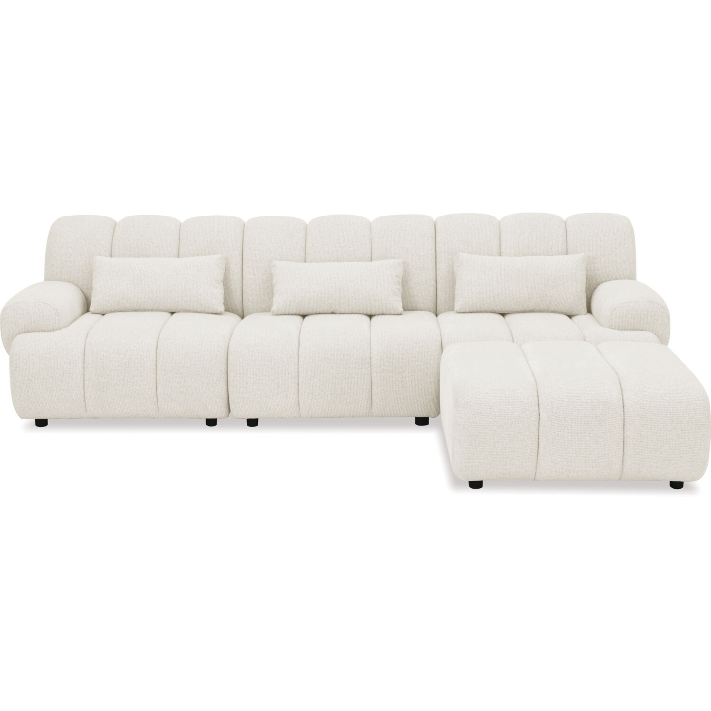 Harmony 4-pce Lounge Suite Oatmeal