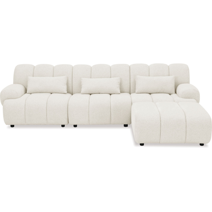 Harmony 4-pce Lounge Suite Oatmeal