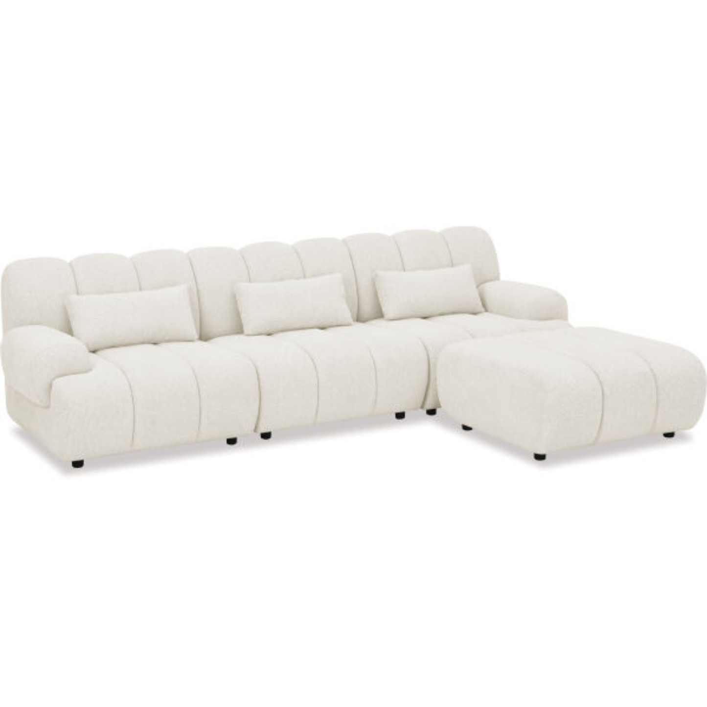 Harmony 4-pce Lounge Suite Oatmeal