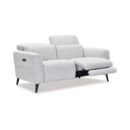 Nina 2 Seater Recliner Sofa - Milan Pepper