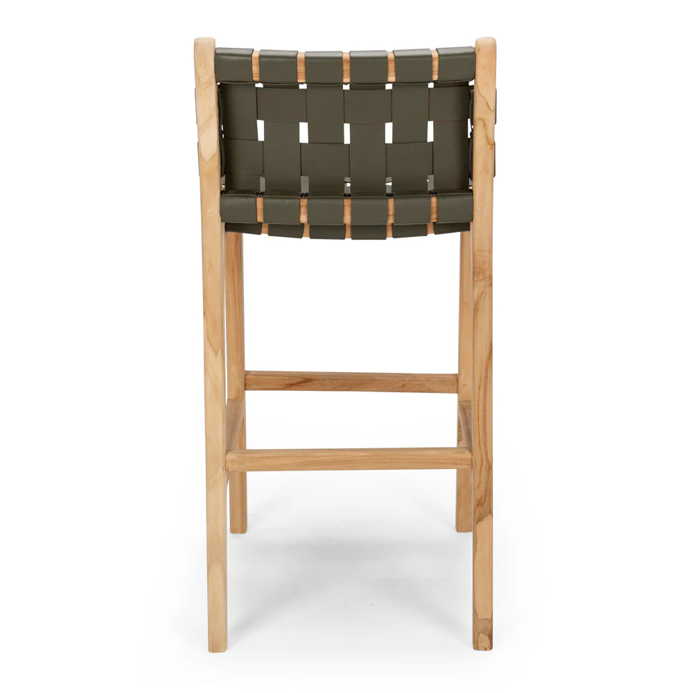 Roma Woven Highback - Olive