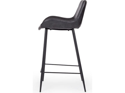Vintage Barstool - Black-Global Living