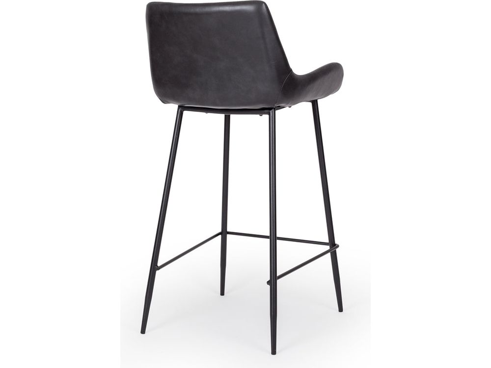 Vintage Barstool - Black-Global Living