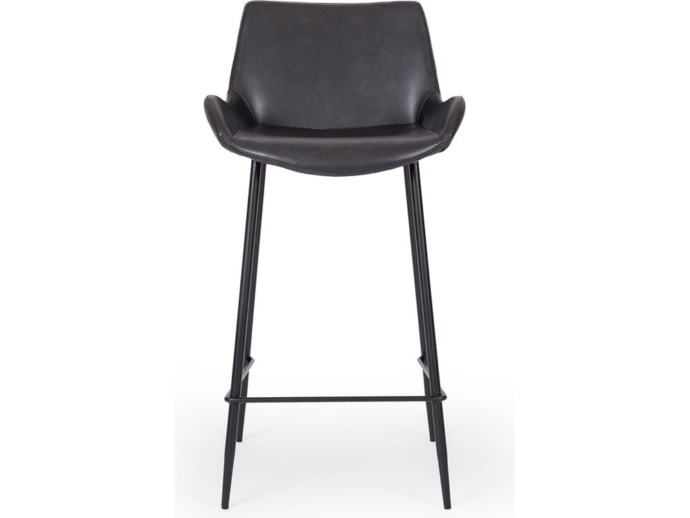 Vintage Barstool - Black-Global Living