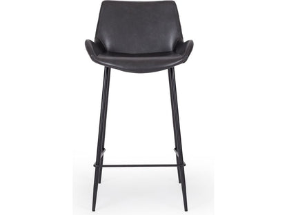 Vintage Barstool - Black-Global Living