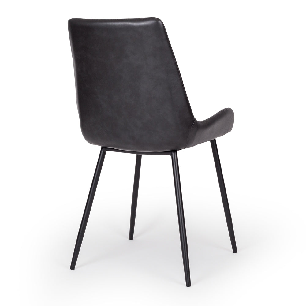 Vintage Dining Chair - Black-Global Living
