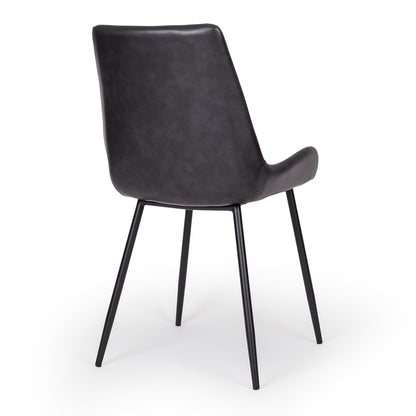 Vintage Dining Chair - Black-Global Living